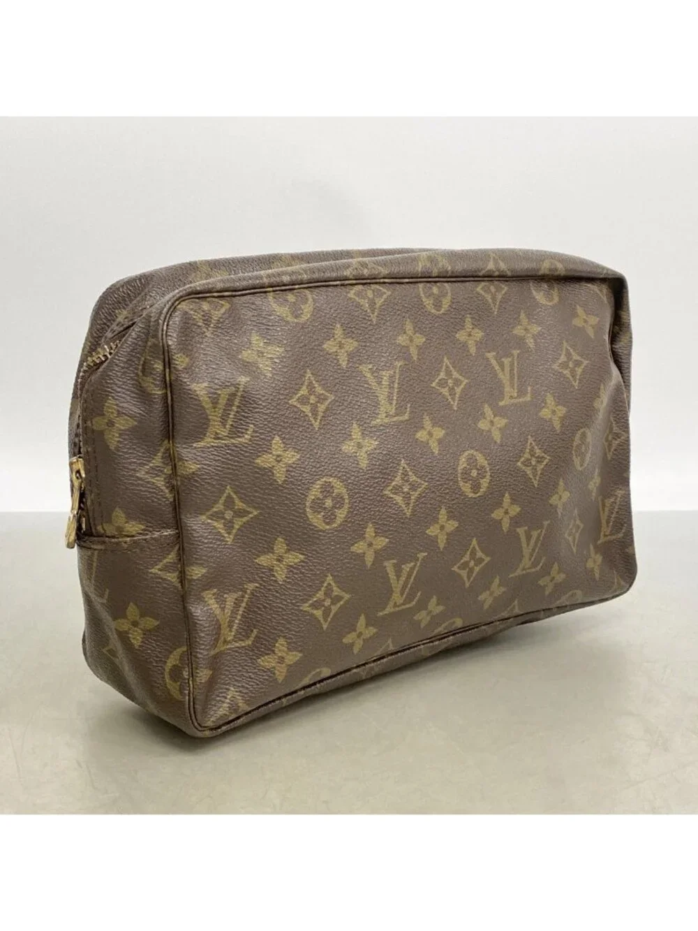 Louis Vuitton Pouch Monogram Trousse Toilette 27 Brown